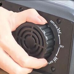 電動ポンプ内蔵エアベット テレビショッピング 訳ありの画像