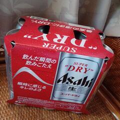 アサヒスーパードライ6缶
