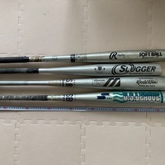 野球用金属バット4本