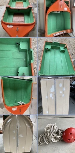 分割ボート　二馬力船外機セット