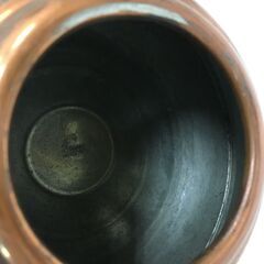 ☆大幅お値下げJME026K) ヨーロッパ輸入雑貨 茶器 やかん/薬缶 蓋なし アンティーク小物 重量：314g/材質不明 中古品【取りに来られる方限定】の画像