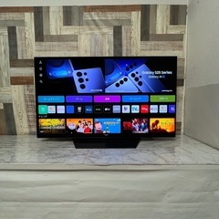 即日受渡❣️昨年購入LG 48型有機ELテレビ　TVer、Hulu視聴可64500円