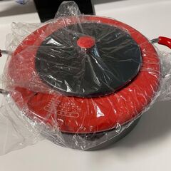 ルピア　25cm 大きな天ぷら鍋　ＩＨ対応　未使用新品です。