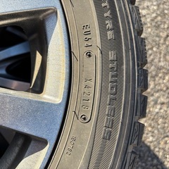 ダンロップ スタッドレスタイヤ 2018年製　165/65R15の画像