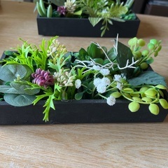 フェークグリーン壁飾りの画像