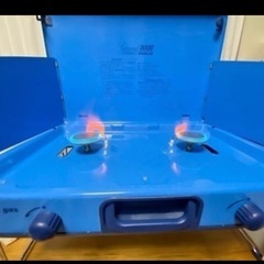 camping gaz　BBQ キャンプ　ツーバーナー の画像