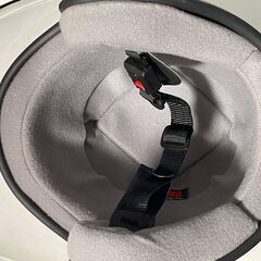 ジェットヘルメット　黒　59-60cm 状態良　きれいな黒の画像