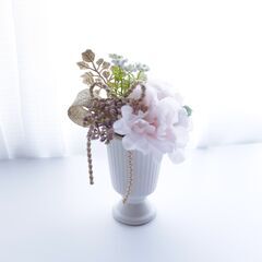 アーティフィシャルフラワー（造花）アレンジメント レッスンの画像