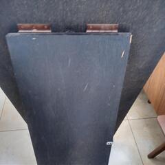 ★ジモティ割あり★  ミラー 黒 H152×D37×W44 クリーニング済み OJ8053の画像