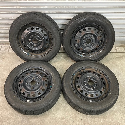 【3353】20年 155/65R13 ダンロップ エナセーブEC204 モコ MRワゴン ルークス パレット ワゴンR 夏タイヤ