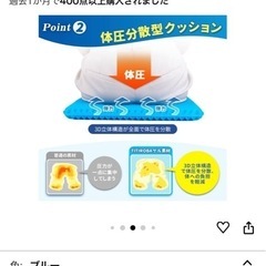 ハニカム座布団の画像