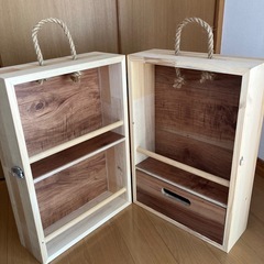 （お受け渡しの方決まりました）木製スパイスボックス