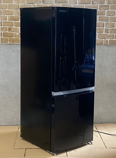 東芝 2ドア冷蔵庫 153L 2018年製 GR-M15BS TOSHIBA  黒 ブラック 札幌市東区中沼町