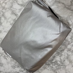 シルバー　自転車カバー　防水　厚手　雨避け　UVカット　ママチャリ　盗難防止の画像