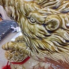 しがらき焼き　干支　いのししの画像