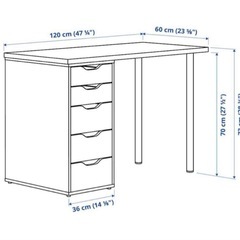 [3/1までの出品]IKEA ADILS デスク