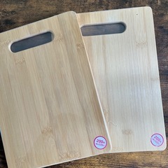 （決まりました）まな板