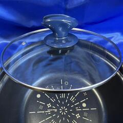 DELISH KITCHEN IH対応ガラス蓋卓上鍋 20cmの画像
