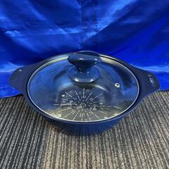 DELISH KITCHEN IH対応ガラス蓋卓上鍋 20cm