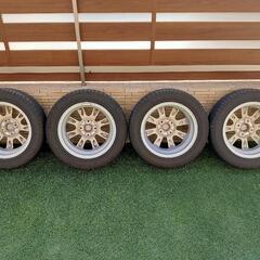 美品 DAIHATSU ダイハツ
MOVE custom X limited
ムーヴ カスタム X リミテッド
L175S 純正 14インチ アルミホイール
タイヤ付 4本セット タントの画像