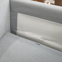 IKEAカルルスタード　イケアソファ　グレーの画像