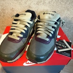【美品】定価約2万円NIKE ナイキ エアマックス90 ゴアテッ...