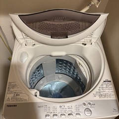 洗濯機【TOSHIBA】【2月中】の画像