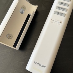 KOIZUMI シンプルリモコン 調光シーリング用 2ch 同梱リモコン 49KE0144-(KRU-MRH-7C1)の画像