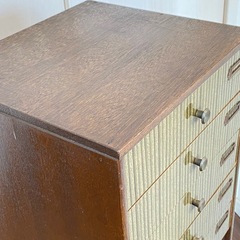 木製５段小物入れ 古いです　0円の画像
