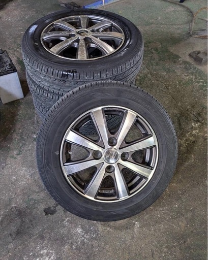 【キャンセル待ちとなります】13インチ　タイヤホイールセット　155/65/13