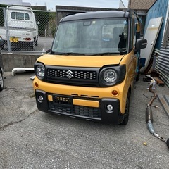 スペーシアギア事故車