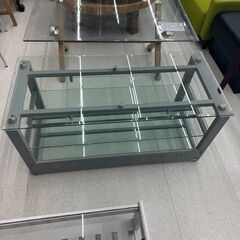 店頭引き渡し 中古 ガラステレビ台 家具の画像