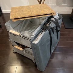 snowpeak シェルフコンテナ25テーブルシステムの画像