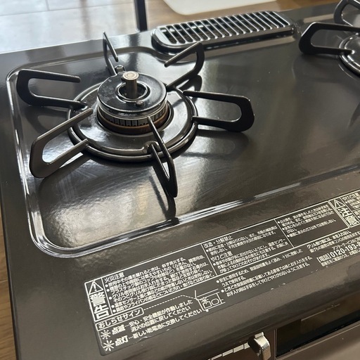 パロマ ガステーブル 水無し片面焼き 59cm プロパンガス(LPG) 右強火