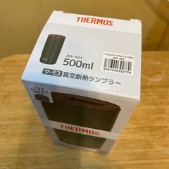 C8294】 !未使用品! お買得! THERMOS サーモス 真空断熱タンブラー 500ml 真空断熱 タンブラー 保温 保冷 食洗器対応 スライド式フタ ステンレス製 魔法瓶 生活日用品の画像