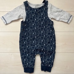 ロンパース4点セット 60 ネクストベビー ベビーギャップの画像