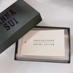 新品 ANNA SUI キーケース ローズハート 箱付きの画像