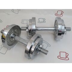 ♪AUSSIE クロームダンベル 10.5kg×2 札幌♪