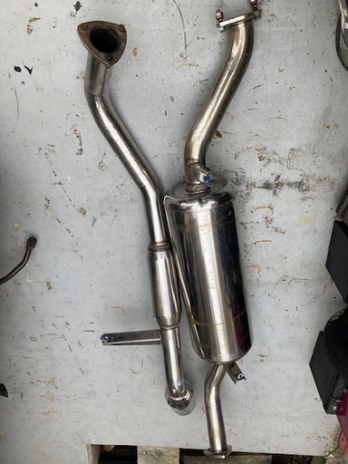 デリカ　スペースギア　ディーゼル車マフラー デリカスペースギア ガナドール マフラー