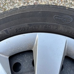 お譲り先決まりました！YOKOHAMA155/65R14　鉄っちんホイールの画像