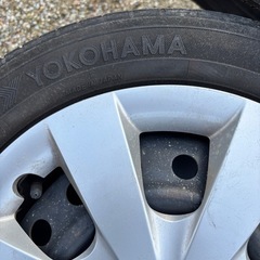 お譲り先決まりました！YOKOHAMA155/65R14　鉄っちんホイールの画像