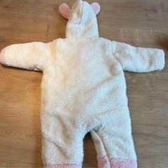 モコモコロンパース 70-80の画像