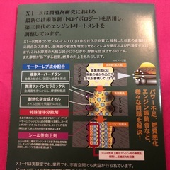 🌈 NASAが認めたエンジンオイル添加剤 X-1R と ガソリン添加剤 2種類 の合計3本フルセットの画像