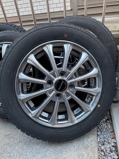155/65R14　N boxスタッドレス、ホイールセット