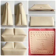 ☆お値引可能☆【新品未使用品】BVLGARI  エミレーツ航空ビジネスクラス アメニティポーチの画像