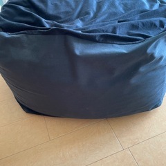 無印良品　体にフィットするビーズクッションの画像