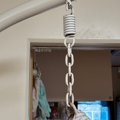 ハンギングチェア白色の画像