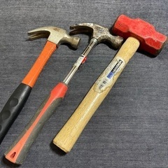 ハンマー、トンカチ、釘抜き