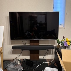 WALL テレビスタンド テレビ台 壁寄せテレビスタンド WAL...