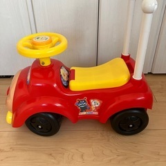 アンパンマンカー 足けり乗用玩具 
押し棒 手押し車 室内 1歳 2歳